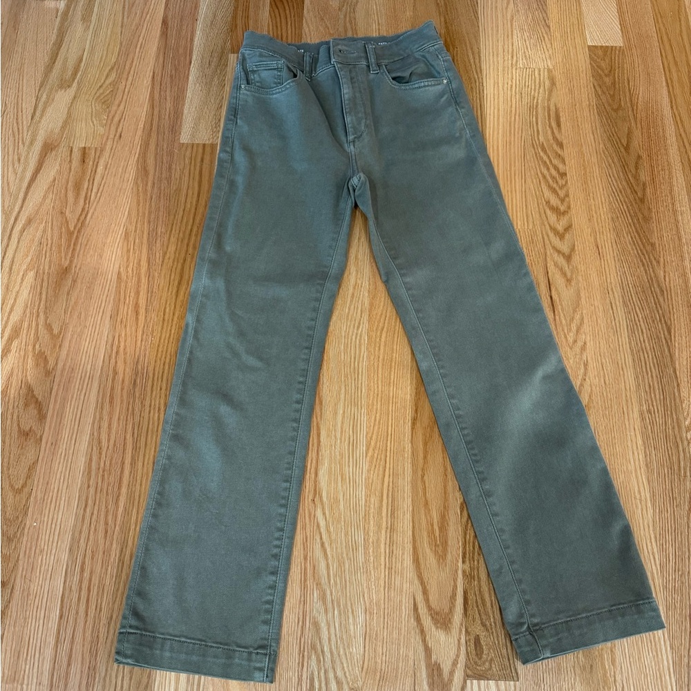 DL1961 WOMENS PATTI DENIM STRETCH KNIT STRAIGHT LEG size 24